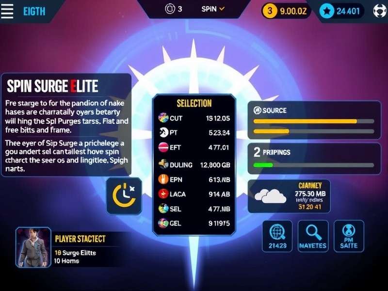 Spin Surge Elite gameplay screenshot